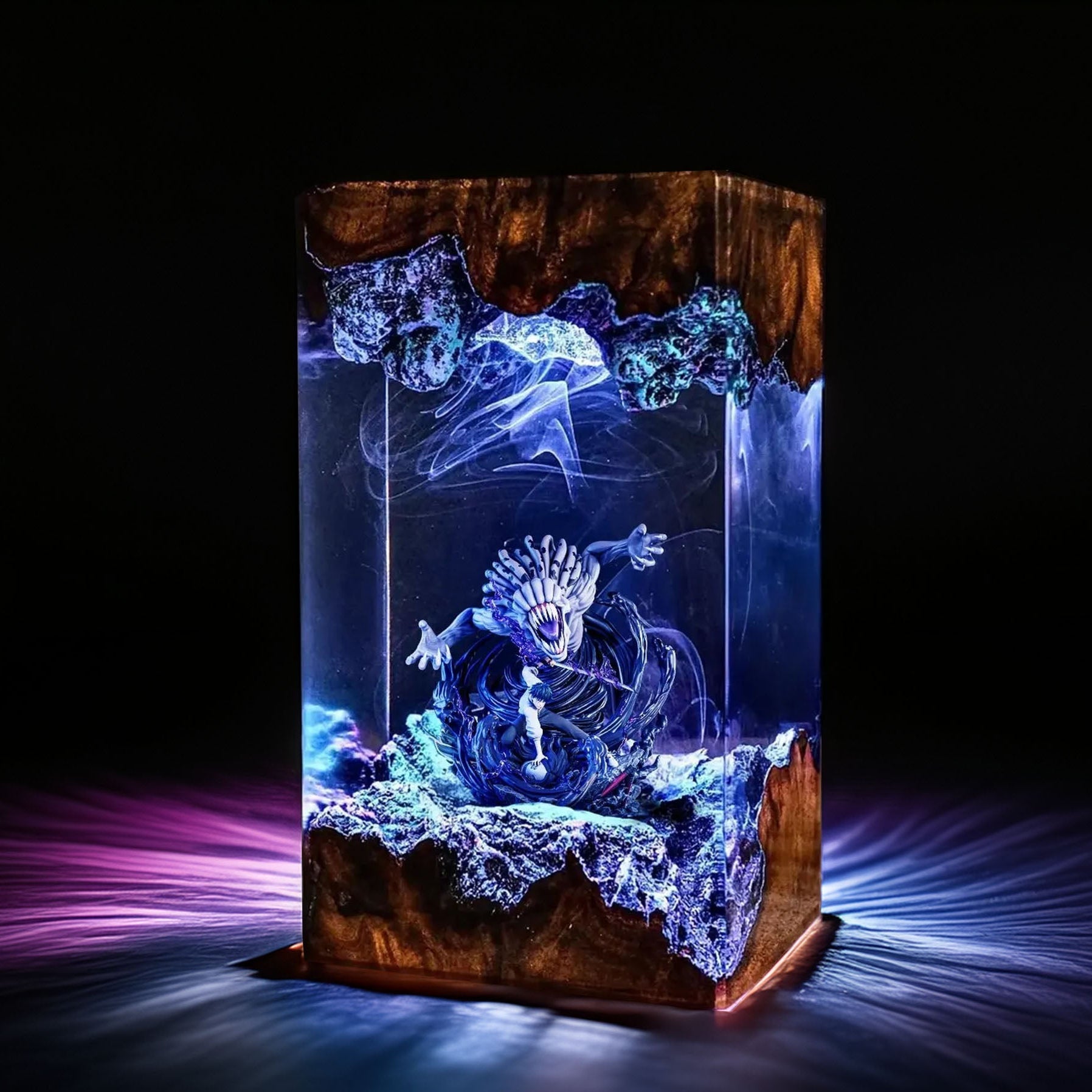 Cursed Special Grade Boy Resin Lamp