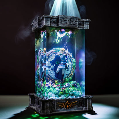 Sacred Blade Hero Resin Lamp