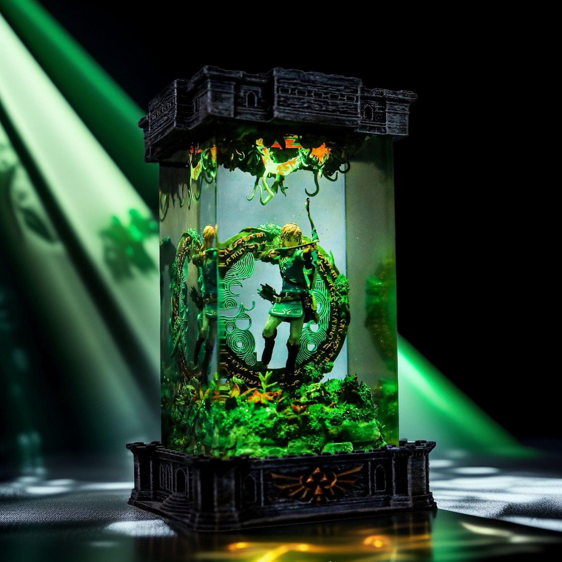 Sacred Blade Hero Resin Lamp