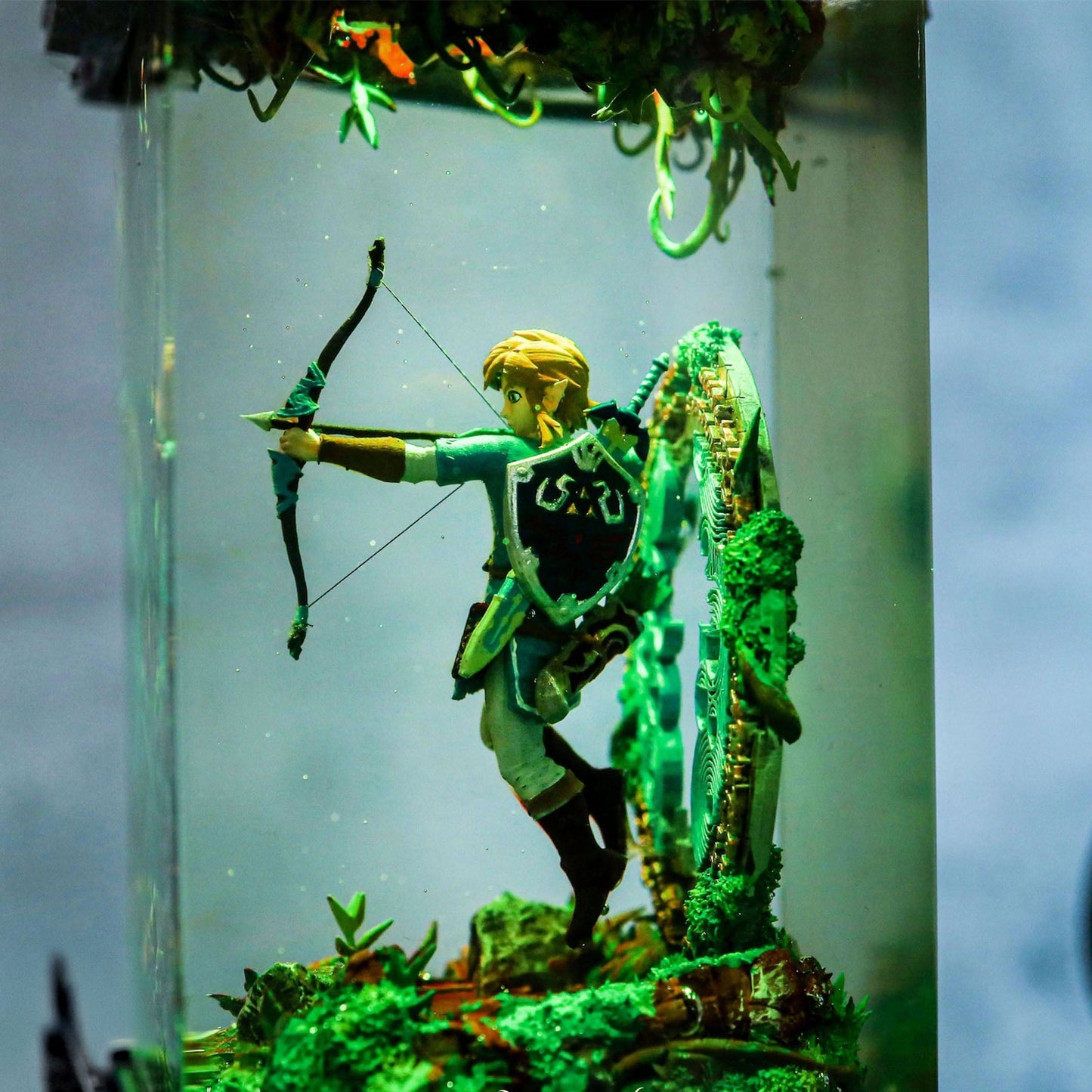 Sacred Blade Hero Resin Lamp