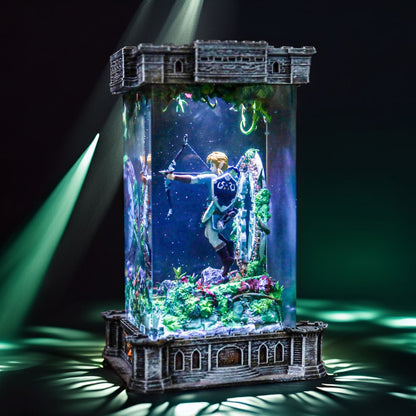 Sacred Blade Hero Resin Lamp