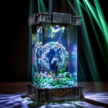 Sacred Blade Hero Resin Lamp