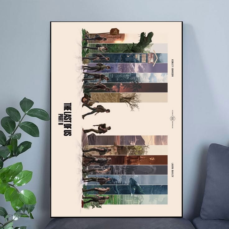 The Last Of Us Game Poster Action Game Home Decoration Poster Size 24''x36''