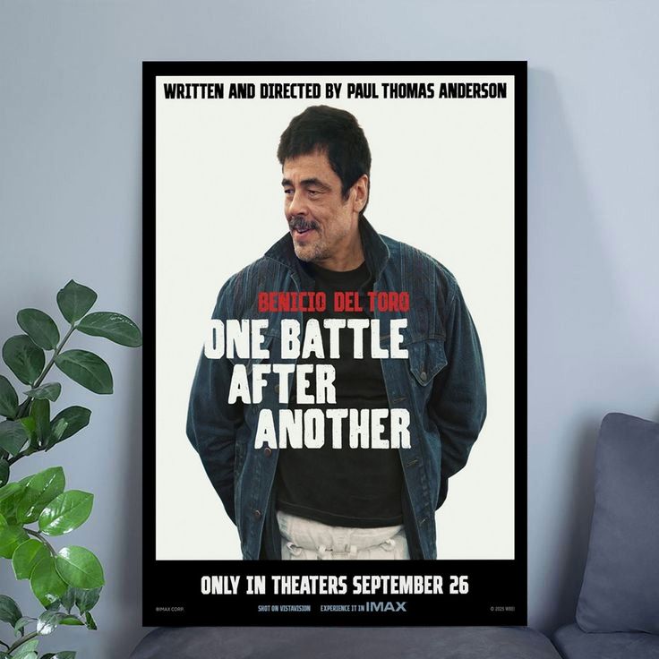One Battle After Another 2025 Movie Poster Size 24''x36''