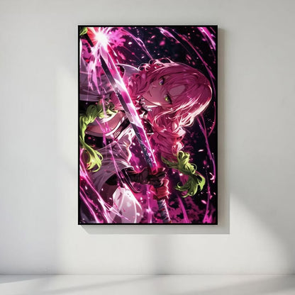 Mitsuri Kanroji Demon Slayer Love Hashira Anime Poster Poster Size 24''x36''