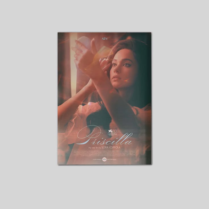 Priscilla A24 Sofia Coppola Movie Film Art Poster