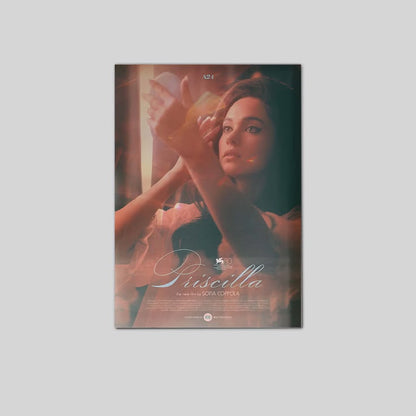 Priscilla A24 Sofia Coppola Movie Film Art Poster