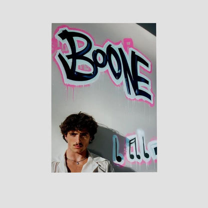 Music Poster Benson Boone Poster Retro Style - Size 24''x36''