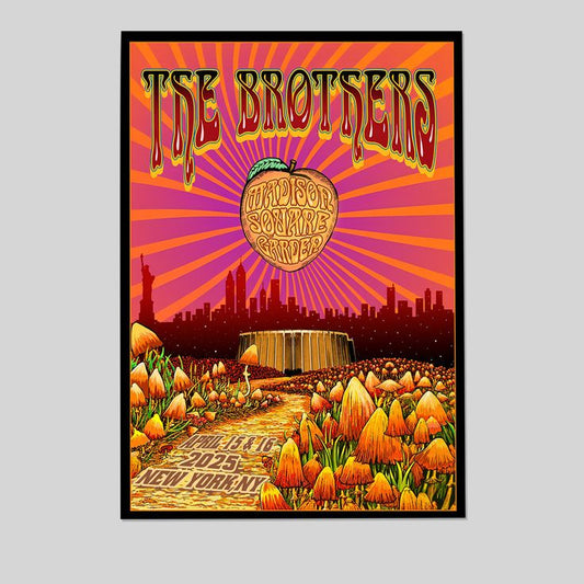 2025 The Brothers New York, NY Show Poster-Portrait - Poster Size 24''x36''