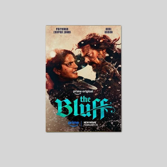 The Bluff 2026 Movie Poster – Action Thriller Film Wall Art Print, Cinema Poster Size 24''x36''