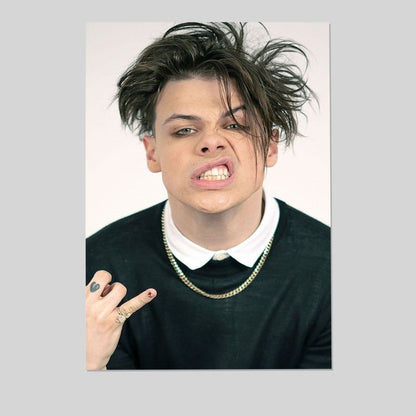 Yungblud Poster Canvas Prints Room Aesthetic Poster For Bedroom Gift Home Office Decorations Gift Unframed Size 24''x36''