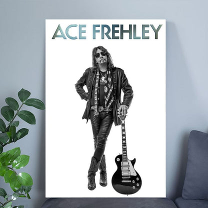 Music Poster Ace Frehley Rocker Poster Size 24''x36''