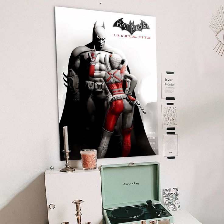 DC Comics VIdeo Game - Arkham City - Key Art Wall Poster Size 24''x36''