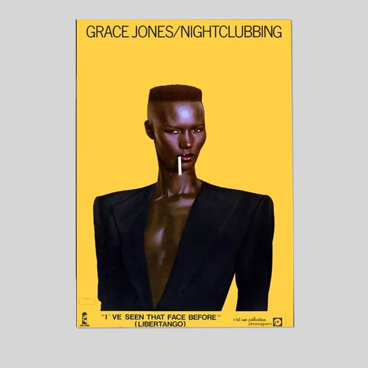 Grace Jones Poster Art Painting Wall Art Picture bedroom Decor Size 24''x36''