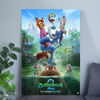 NEW Zootopia 2 International Poster Size 24''x36''