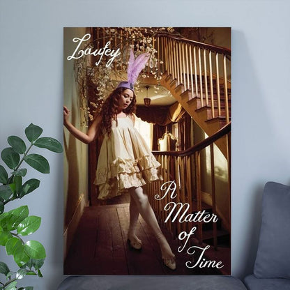 Laufey A Matter of Time Poster Vintage Elegance 2025 Size 24''x36''