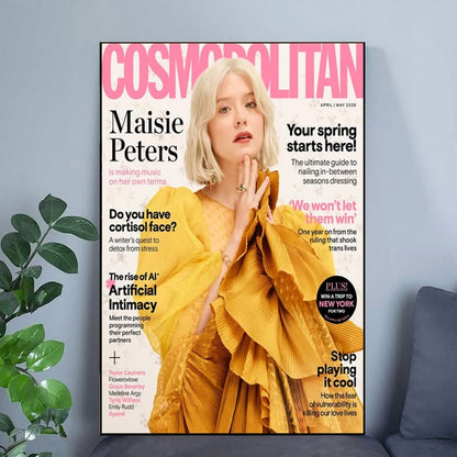 UK Cosmopolitan Magazine Maisie Peters 2026 Poster Size 24''x36''