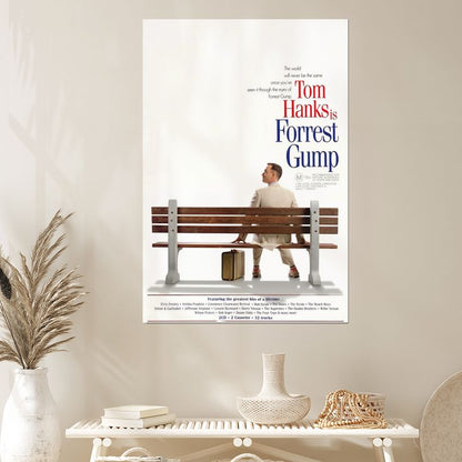 FORREST GUMP TOM HANKS OFFICIAL ORIGINAL 90s MOVIE POSTER Size 24''x36''