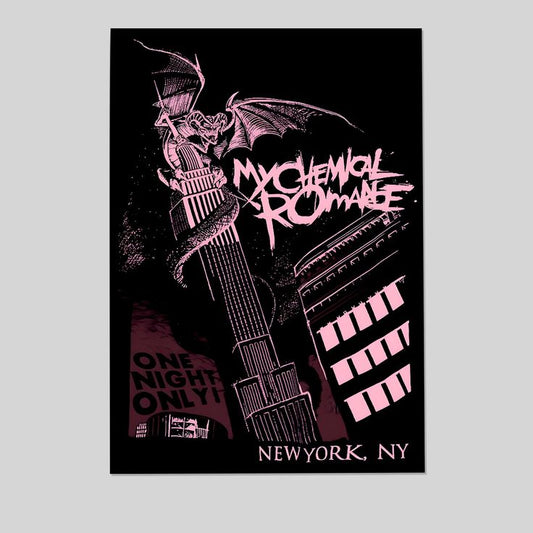 My Chemical Romance  The Black Parade - Vintage Rock Metal Concert Size 24''x36''
