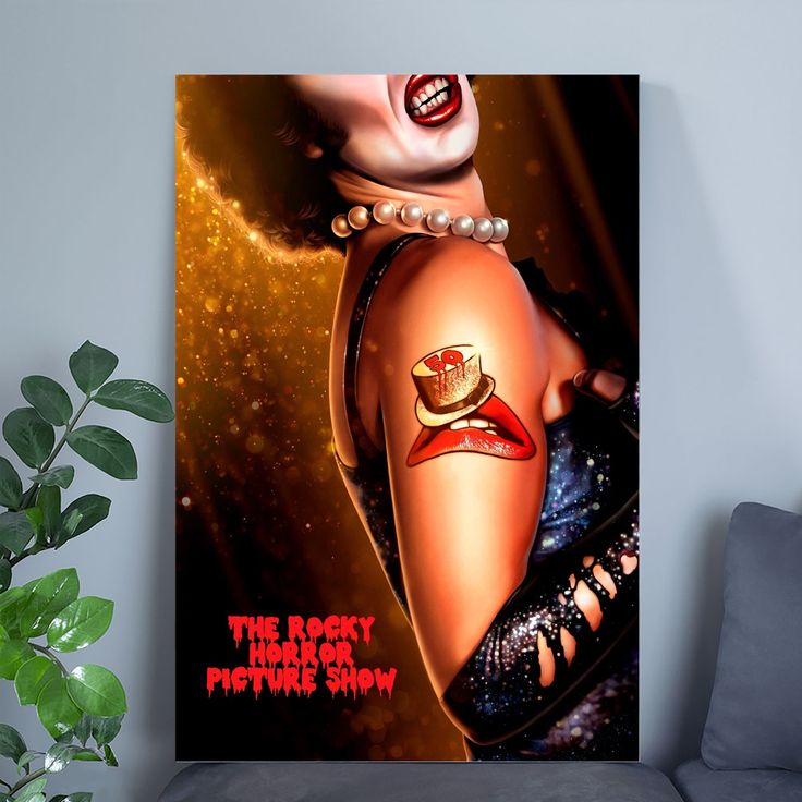 The Rocky Horror Picture Show movie poster Anni Tim Curry Size 24''x36''