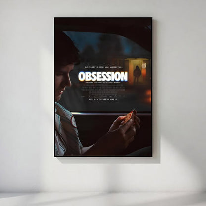 Obsession Movie Poster, Psychological Thriller and Cinematic 4 Pieces Movie Wall Art