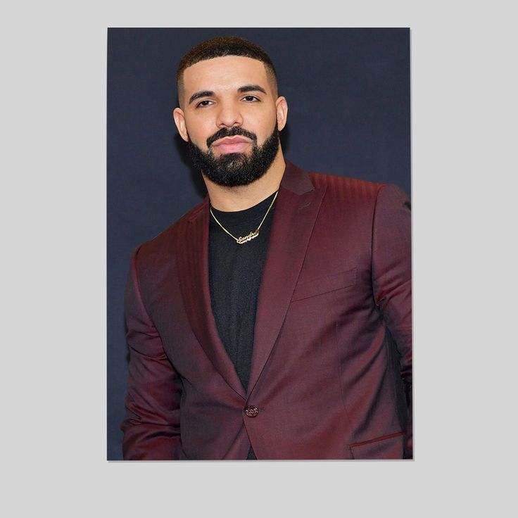 Music Poster Drake Celebrity Cinema Actor Musician Artist Wall Art Home Decor Size 24''x36''