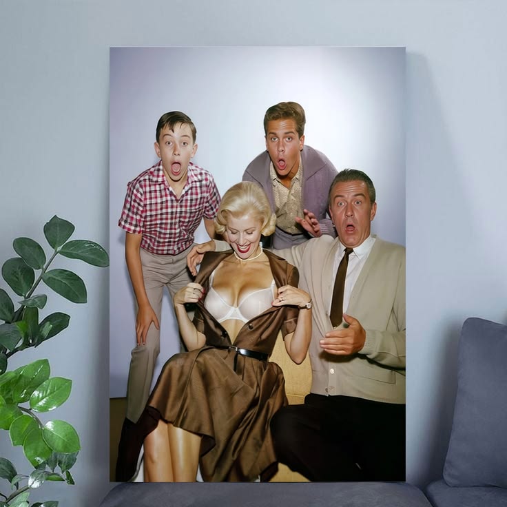 Moivie Poster Leave It to Beaver Photo Print Size 24''x36''