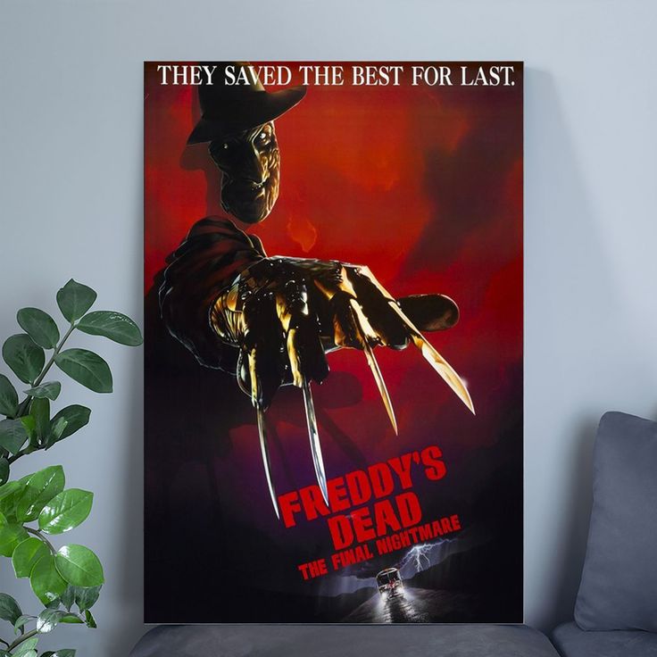 Nightmare On Elm Street - One Sheet Wall Poster Size 24''x36''