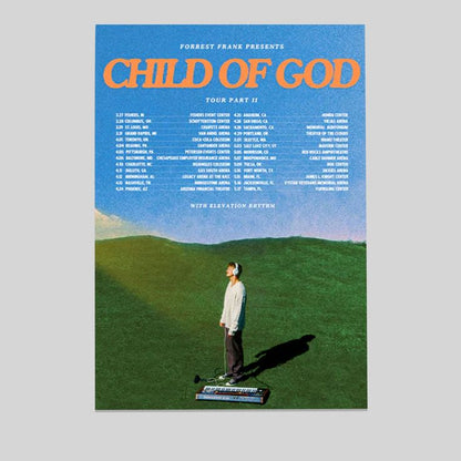 Child of God Tour Part II Poster Size 24''x36''