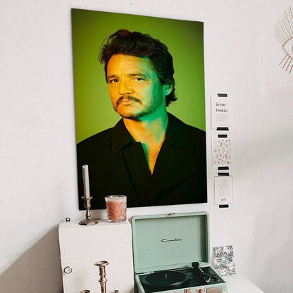 Pedro Pascal Daddy Is A State Of Mind poster Retro Style - Size 24''x36''
