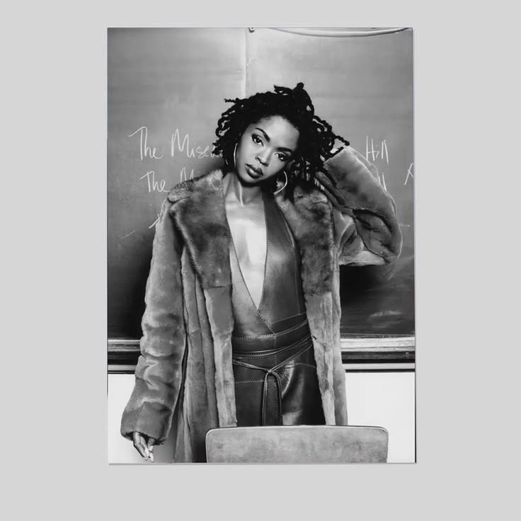 Lauryn Hill Poster Canvas Art Painting Wall Art Picture Print Family bedroom Decor Size 24''x36''