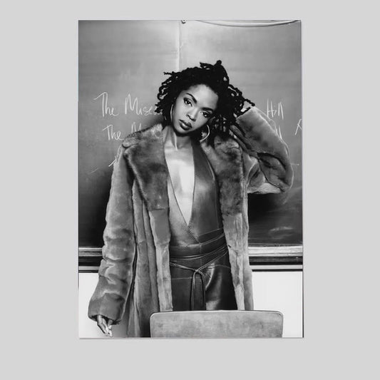 Lauryn Hill Poster Canvas Art Painting Wall Art Picture Print Family bedroom Decor Size 24''x36''