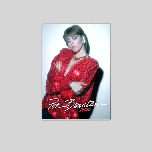 2026 Wall Calendar PAT BENATAR Vintage Music Photo Poster Size 24''x36''