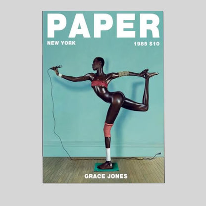 Grace Jones Poster Canvas Art Painting Wall Art Picture Print Family bedroom Decor Size 24''x36''