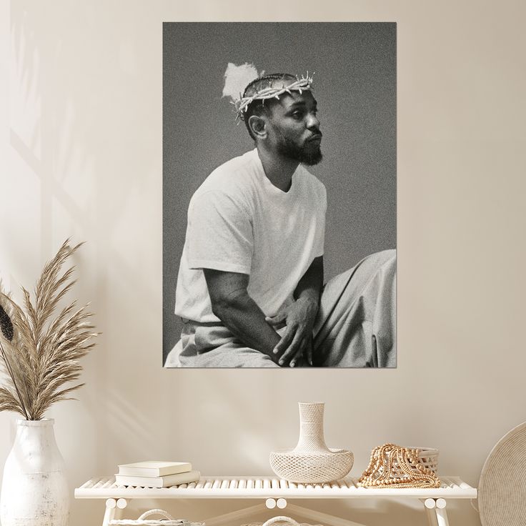 Kendrick Lamar 25 Canvas Poster Bedroom Decoration Landscape Office Size 24''x36''