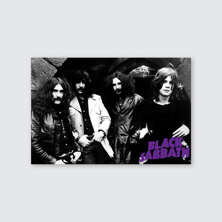 Black Sabbath (Photo) -Mounted Print Memorabilia Size 24''x36''