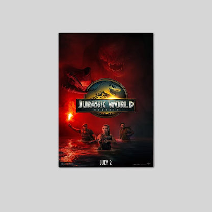 2025 Jurassic World Rebirth Movie Poster Size 24''x36''