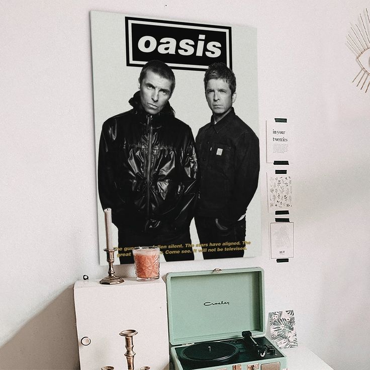 OASIS POSTER CLASSIC ROCK REUNION LIAM NOEL GALLAGHER ICON Size 24''x36''