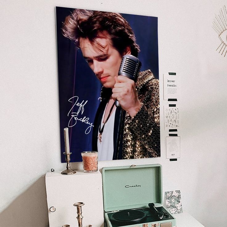 Jeff Poster Buckley Grace Music Album Cover Posterb For Room Size 24''x36''