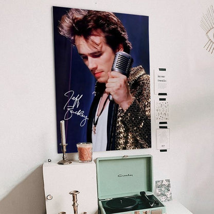 Jeff Poster Buckley Grace Music Album Cover Posterb For Room Size 24''x36''