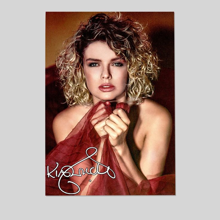 Music Poster - Kim Wilde 80s 90s Retro Style - Size 24x36