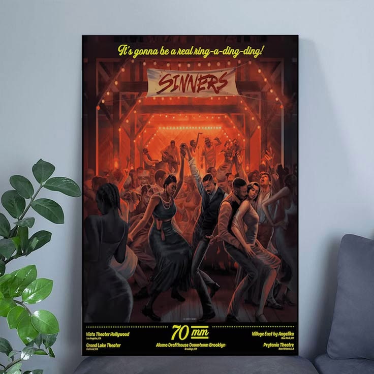 Lucky Shop Sinners 2025 Movie Poster Full Size 24''x36''