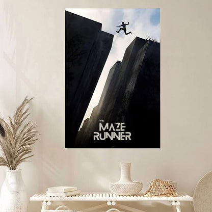The Maze Runner Poster, Dystopian Movie Wall Art