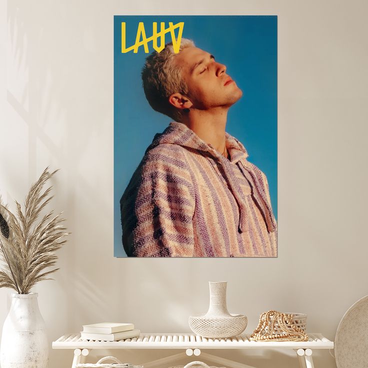 Music Poster- Lauv Singer - Vintage Style - Size 24x36