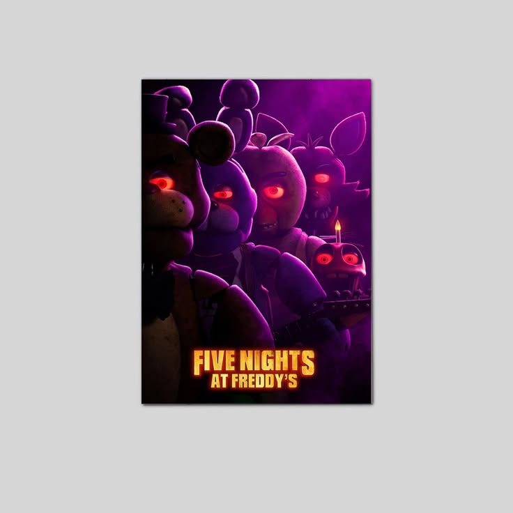 Five Nights at Freddy's Movie Poster High Quality Print Poster Size 24''x36''