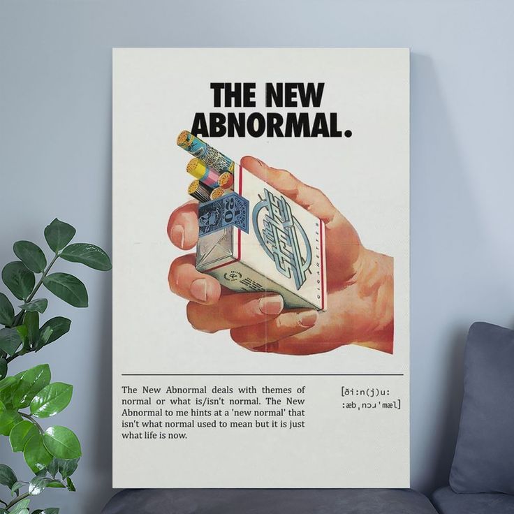The Strokes The New Abnormal Canvas Poster Bedroom Decoration Landscape Office Retro Style - Size 24''x36''