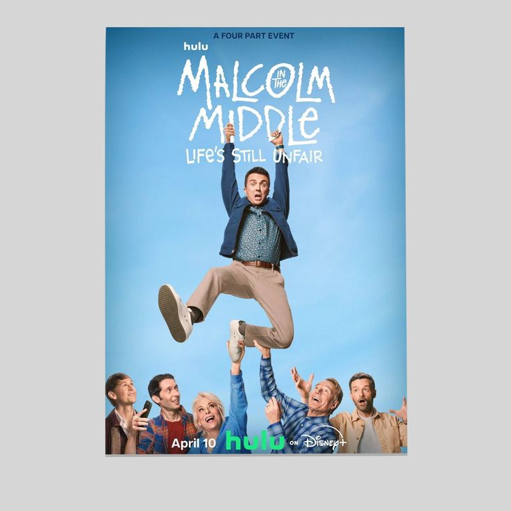 Movie Poster- MALCOLM IN THE MIDDLE- 1LIFE’S STILL UNFAIR Full Size 24''x36''