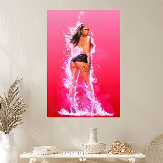 Kali Uchis Songwriter Prdocer And Singer Print Wall Home Decor Size 24''x36''
