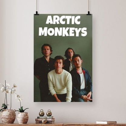 Music Poster- Arctic Monkeys Band Poster - Vintage Style - Size 24x36