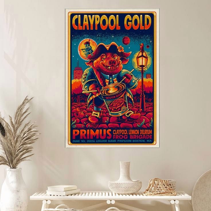 June 10 2026 Leader Bank Pavilion, Boston MA Poster